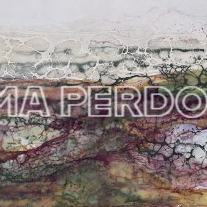 “Mar de fondo” (2022) Encaustic. 30*30 cms.